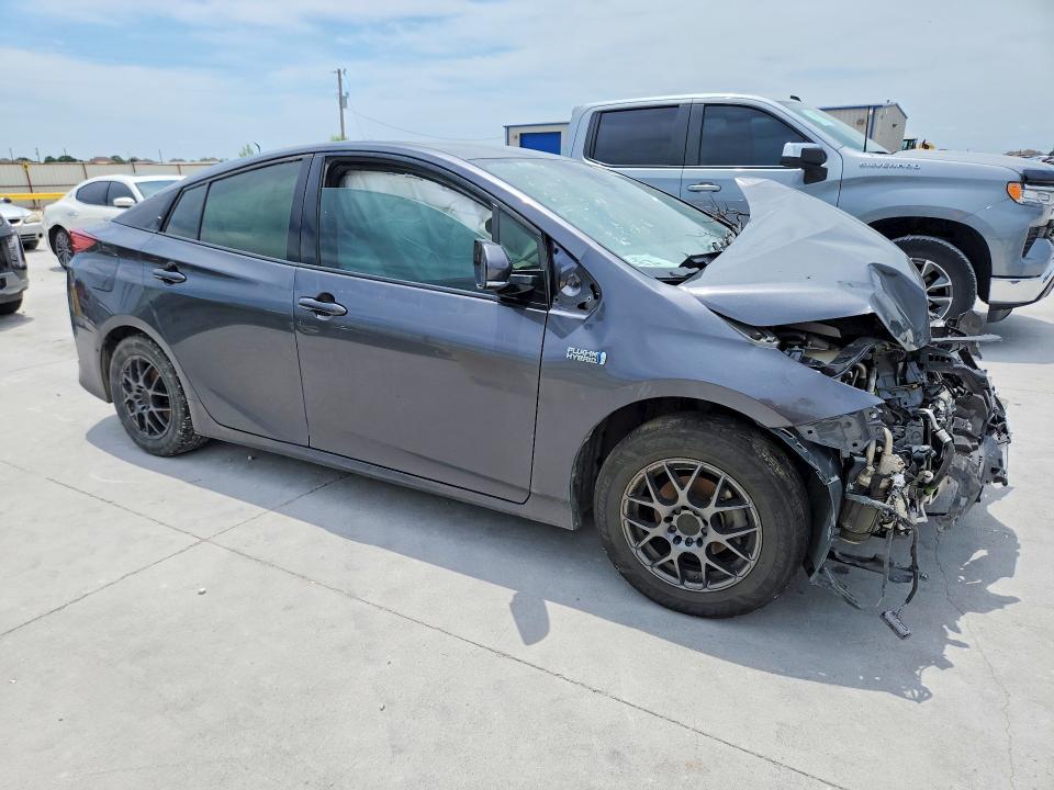 2018 Toyota Prius VIN JTDKARFP0J3075201 COPART salvage auction — FRONT END, Tx - Salvage Vehicle Title, sold $1,150 on 2026-07-17 (photo 4)