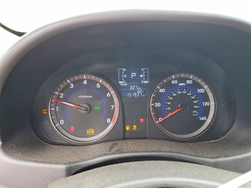 2017 Hyundai Accent VIN KMHCT4AE0HU233608 COPART salvage auction — FRONT END, Il - Salvage Certificate, sold $875 on 2026-07-28 (photo 9)
