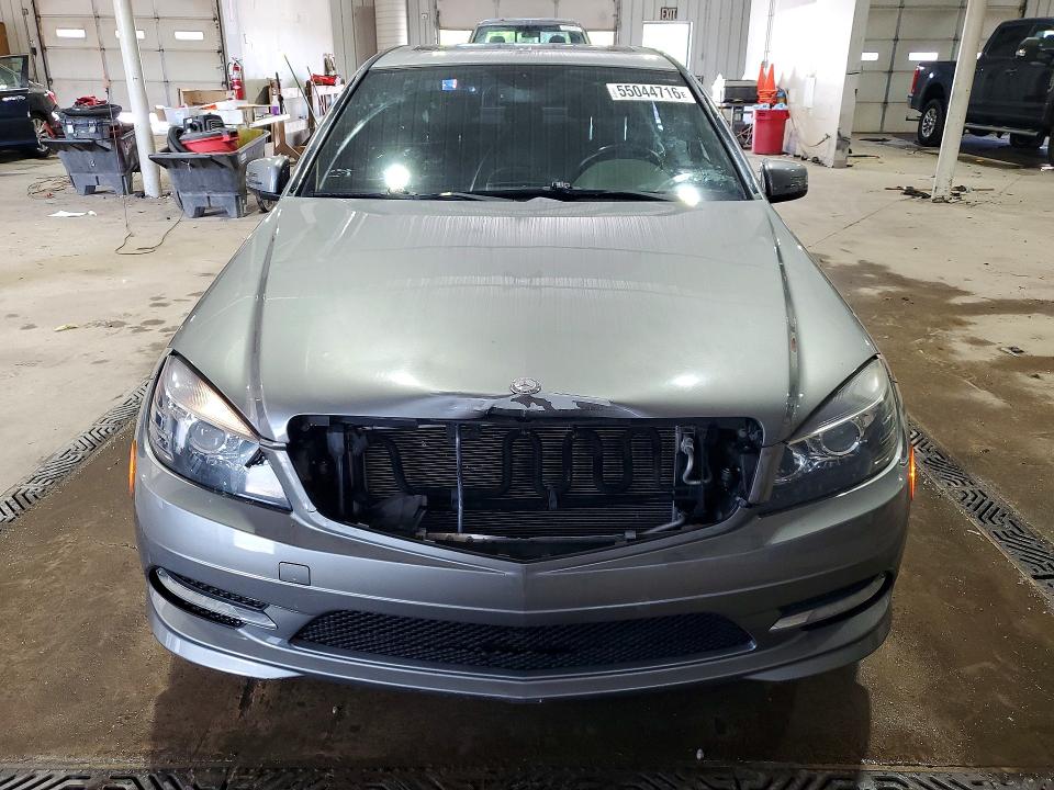 2011 Mercedes-benz C class VIN WDDGF8BB9BR164104 COPART salvage auction — FRONT END, Pa - Certificate Of Salvage, sold $1,000 on 2026-07-09 (photo 5)