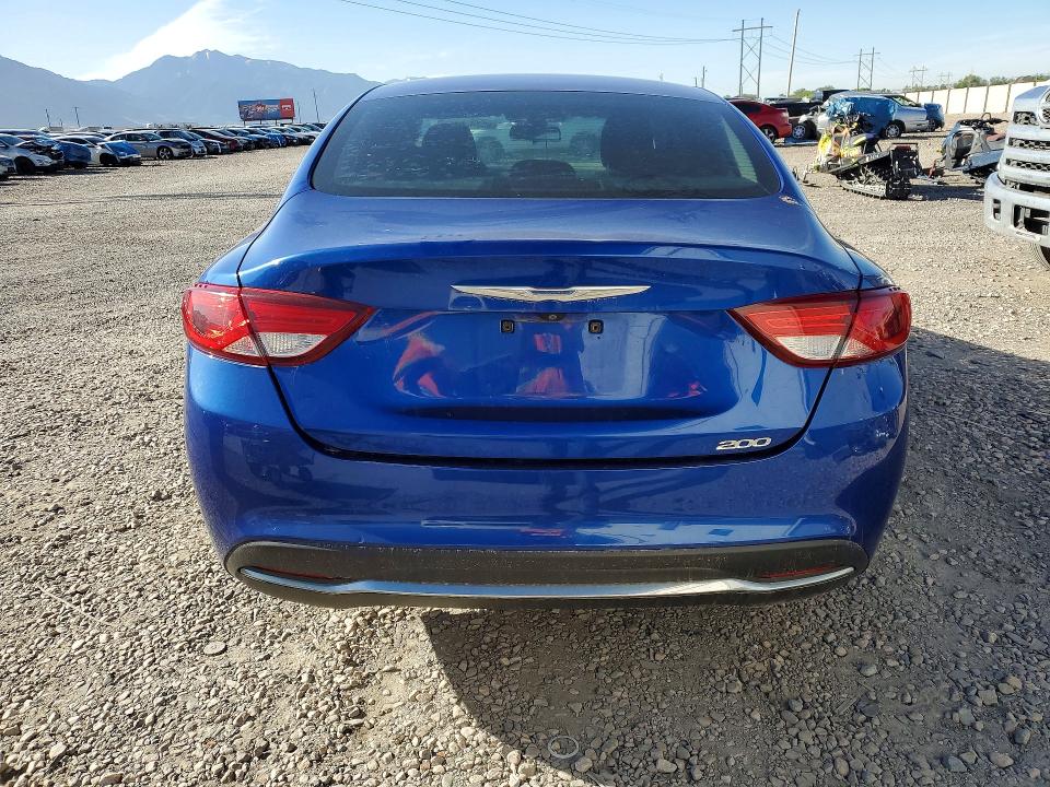 2015 Chrysler 200 VIN 1C3CCCAB0FN663736 COPART salvage auction — FRONT END, Oh - Cert Of Title-Salvage, sold $450 on 2026-07-20 (photo 6)