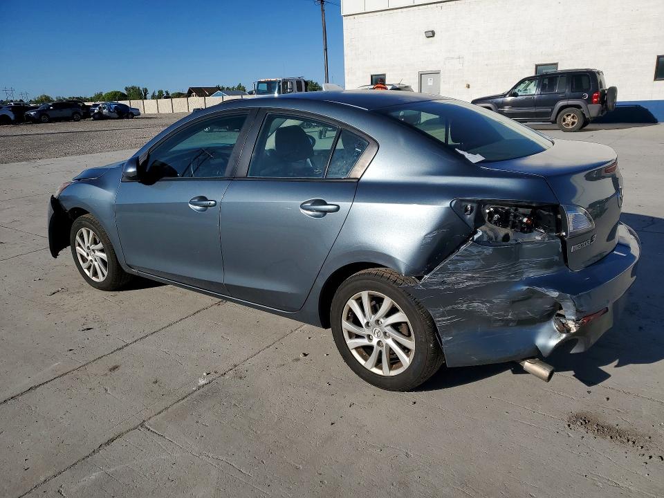 2012 Mazda 3 VIN JM1BL1V88C1693371 COPART salvage auction — FRONT END, Ut - Salvage Certificate, sold $350 on 2026-07-27 (photo 2)