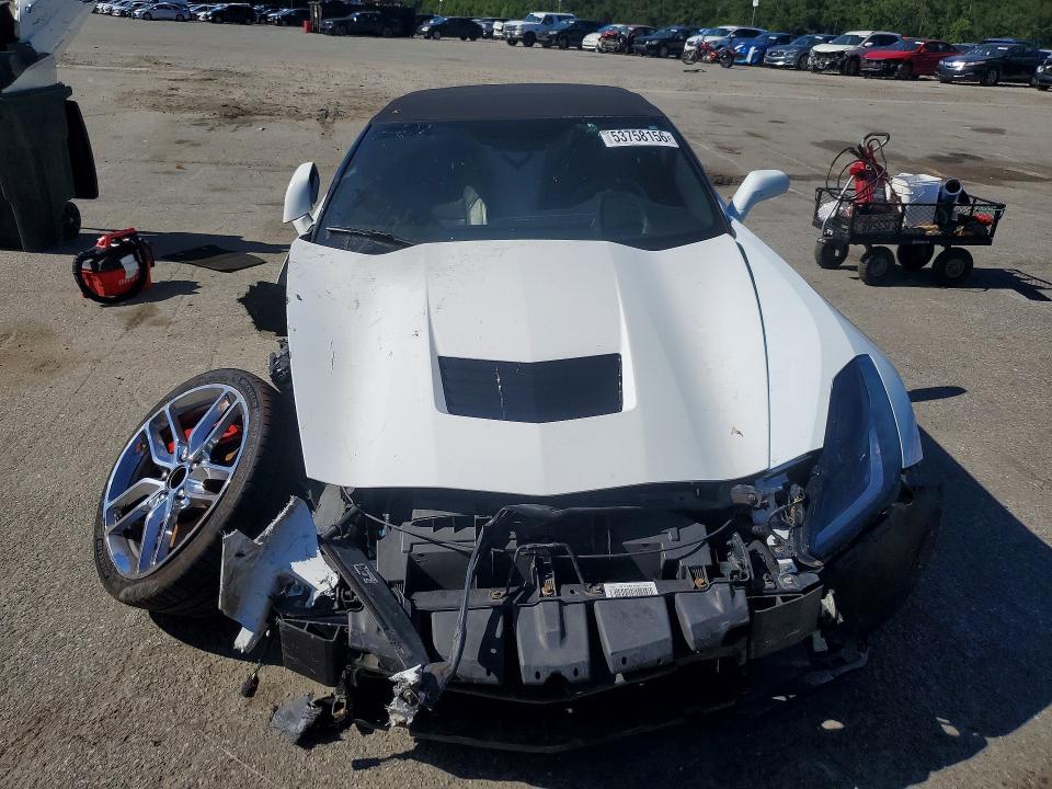 2016 Chevrolet Corvette stingray VIN 1G1YD3D75G5117871 COPART salvage auction — FRONT END, GA - CERT OF TITLE-SALVAGE, sold $8,400 on 2026-07-30 (photo 5)