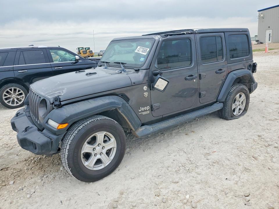 2018 Jeep VIN 1C4HJXDG6JW298469 COPART salvage auction — SIDE, Tx - Salvage Vehicle Title, sold $4,400 on 2026-07-02 (photo 1)
