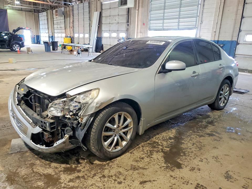 2007 Infiniti G VIN JNKBV61F87M814754 — COPART salvage auction photo