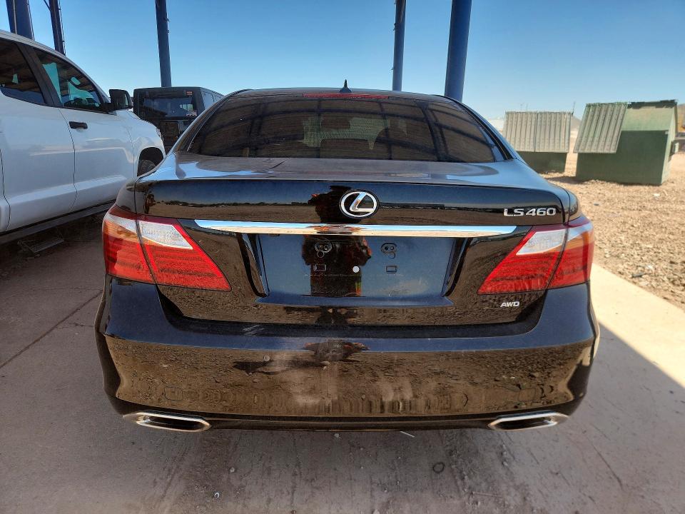 2012 Lexus Ls VIN JTHCL5EFXC5012788 COPART salvage auction — FRONT END, Az - Cert Of Title - Salvage, sold $4,300 on 2026-07-02 (photo 6)