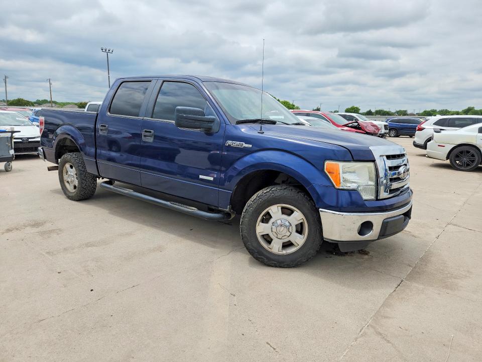 2012 Ford F-150 VIN 1FTFW1CTXCKD69347 COPART salvage auction — FRONT END, Tx - Salvage Vehicle Title, sold $2,250 on 2026-07-02 (photo 4)