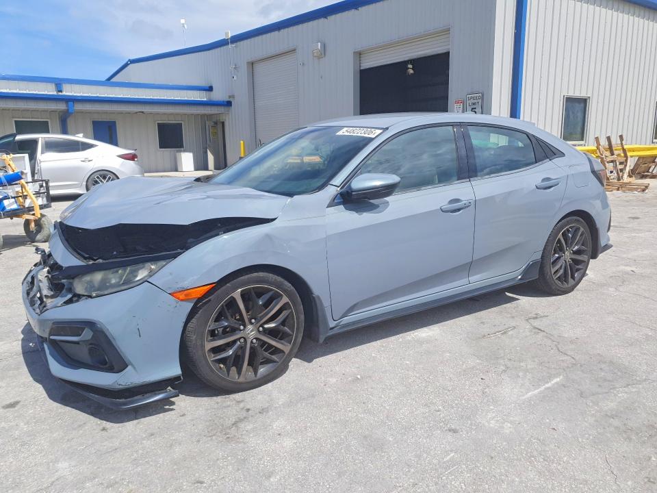 2020 Honda VIN SHHFK7H49LU221668 COPART salvage auction — FRONT END, Fl - Certificate Of Destruction, sold $3,700 on 2026-07-08 (photo 1)