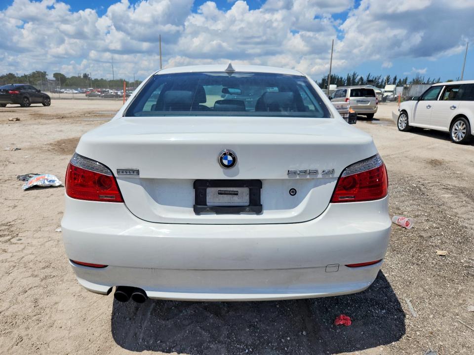 2008 BMW 5 series VIN WBANV93588CZ69488 COPART salvage auction — FRONT END, Ny - Certificate Of Title (P), sold $550 on 2026-07-02 (photo 6)