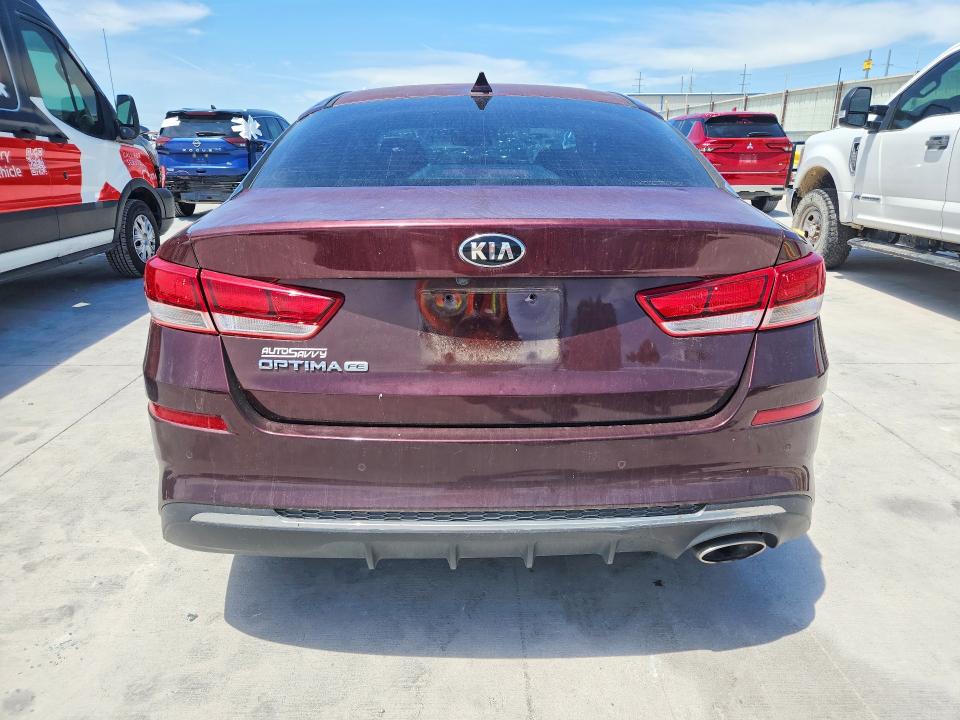 2020 Kia VIN 5XXGT4L31LG420193 COPART salvage auction — HAIL, Tx - Cert Of Title-Rebuilt Salvage, sold $2,200 on 2026-07-17 (photo 6)