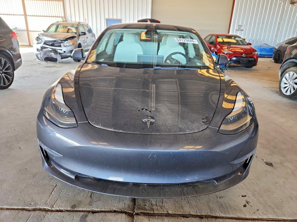 2022 Tesla Model 3 VIN 5YJ3E1EC2NF293397 COPART salvage auction — REAR END, Ca - Salvage Certificate, sold $11,700 on 2026-07-02 (photo 5)