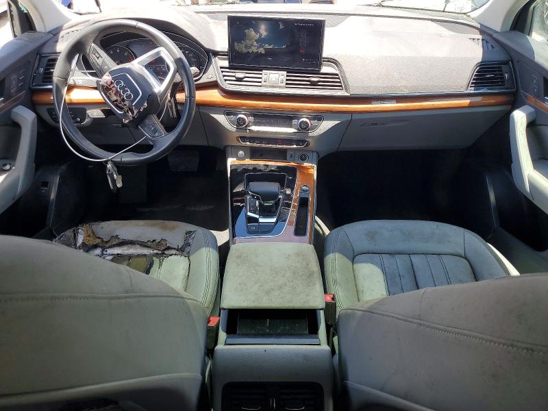 2021 Audi Q5 VIN WA1AAAFY4M2102863 COPART salvage auction — REAR END, TX - CERTIFICATE OF TITLE, sold $8,700 on 2026-07-28 (photo 8)
