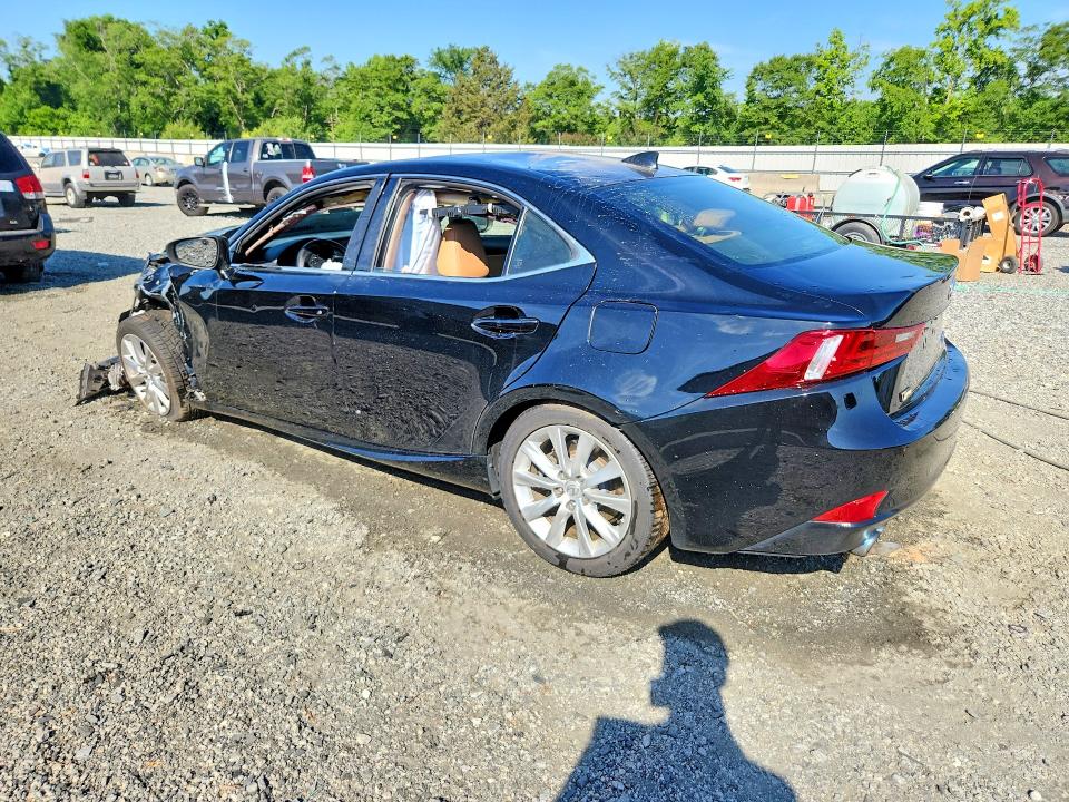 2016 Lexus Is VIN JTHCM1D21G5009224 COPART salvage auction — FRONT END, Sc - Cert Of Title-Salvage, sold $1,300 on 2026-07-15 (photo 2)