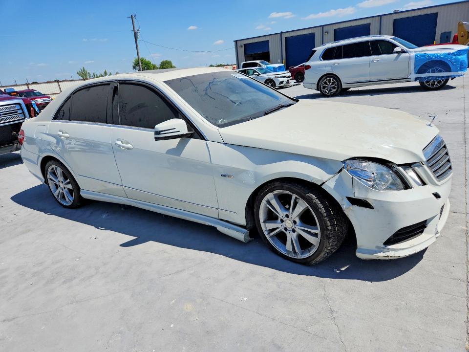 2012 Mercedes-benz E-klasse VIN WDDHF5KBXCA613356 COPART salvage auction — FRONT END, ID - SALVAGE CERTIFICATE OF TITLE, sold $800 on 2026-07-14 (photo 4)