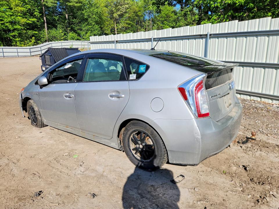 2015 Toyota Prius VIN JTDKN3DU0F1875901 COPART salvage auction — FRONT END, Vt - Cert Of Title-Salvage Vehicle, sold $1,850 on 2026-07-27 (photo 2)