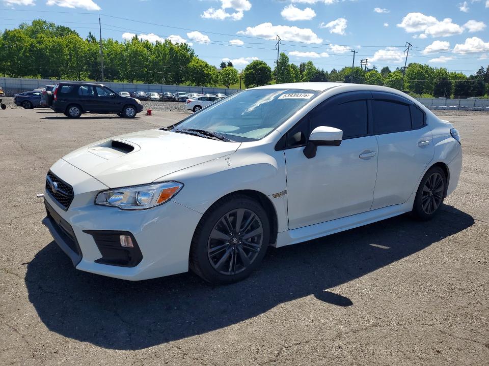 2021 Subaru Wrx VIN JF1VA1A63M9818308 COPART salvage auction — SIDE, Or - Salvage Title Certificate, sold $5,200 on 2026-07-08 (photo 1)