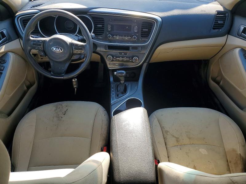 2015 Kia Optima VIN 5XXGM4A72FG480054 COPART salvage auction — FRONT END, Mt - Certificate Of Title, sold $500 on 2026-07-06 (photo 8)