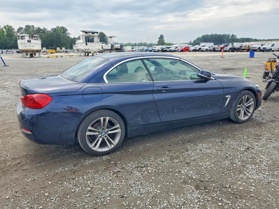 2018 BMW 4er VIN WBA4Z3C59JEC56707 COPART salvage auction — FRONT END, Nc - Salvage Certificate Of Title, sold $6,300 on 2026-07-13 (photo 3)