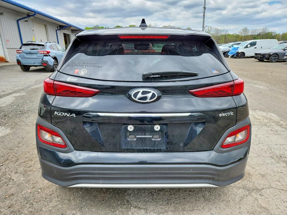 2021 Hyundai Kona VIN KM8K53AG3MU126905 COPART salvage auction — FRONT END, Ny - Mv-907A Salvage Certificate, sold $2,250 on 2026-07-07 (photo 6)