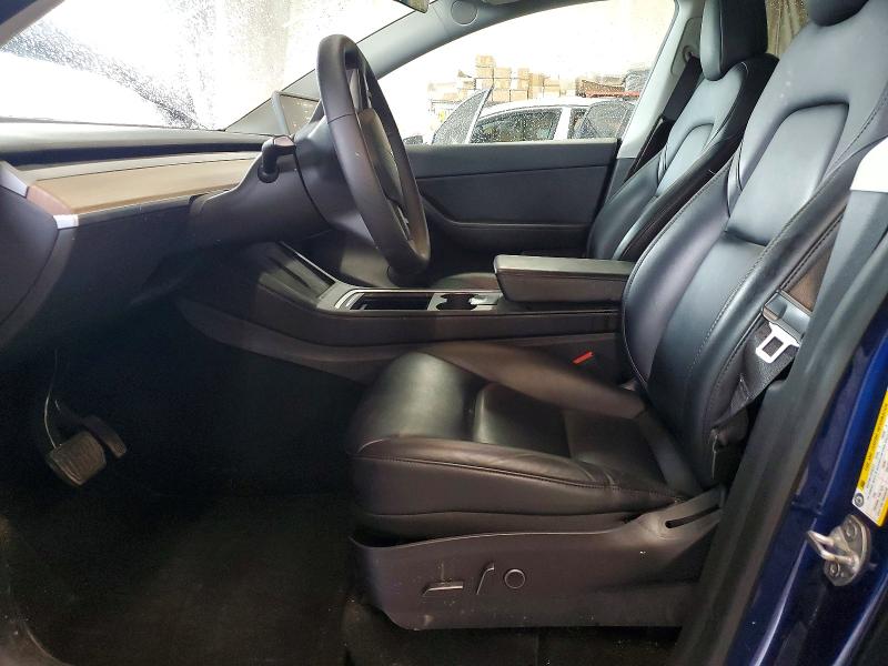 2021 Tesla Model y VIN 5YJYGAEE7MF251596 COPART salvage auction — FRONT END, Pa - Certificate Of Salvage, sold $6,100 on 2026-07-13 (photo 7)
