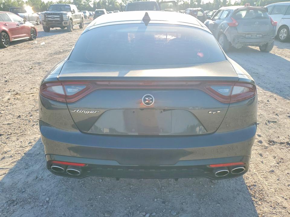 2019 Kia Stinger VIN KNAE35LC2K6054929 COPART salvage auction — FRONT END, Tx - Salvage Vehicle Title, sold $3,050 on 2026-07-17 (photo 6)
