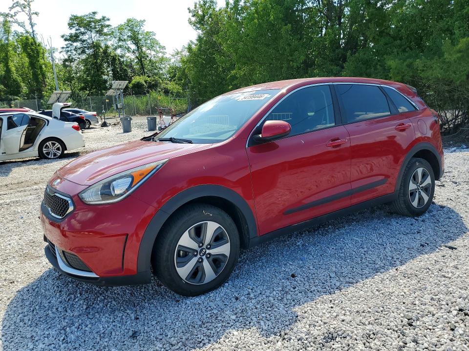 2017 Kia Niro VIN KNDCB3LC1H5067557 COPART salvage auction — UNDERCARRIAGE, Salvage Title, sold $1,300 on 2026-07-28 (photo 1)