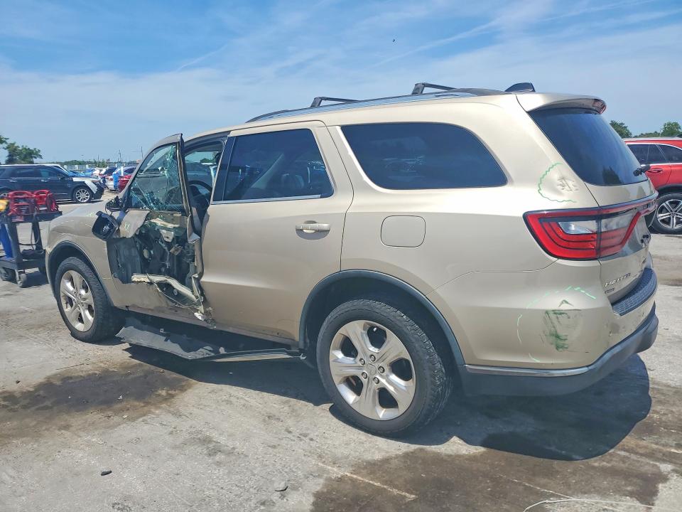 2015 Dodge Durango VIN 1C4RDJDG0FC843843 COPART salvage auction — SIDE, Fl - Cert Of Title Slvg Rebuildable, sold $2,450 on 2026-07-02 (photo 2)