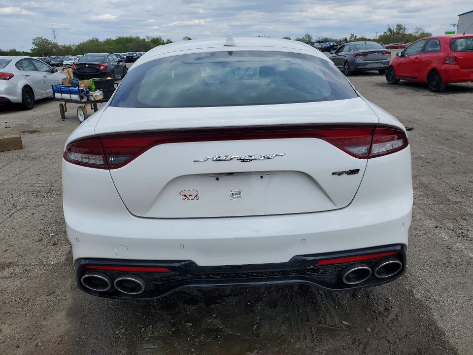 2022 Kia VIN KNAE35LDXN6103789 COPART salvage auction — VANDALISM, Il - Salvage Certificate, sold $13,300 on 2026-07-31 (photo 6)