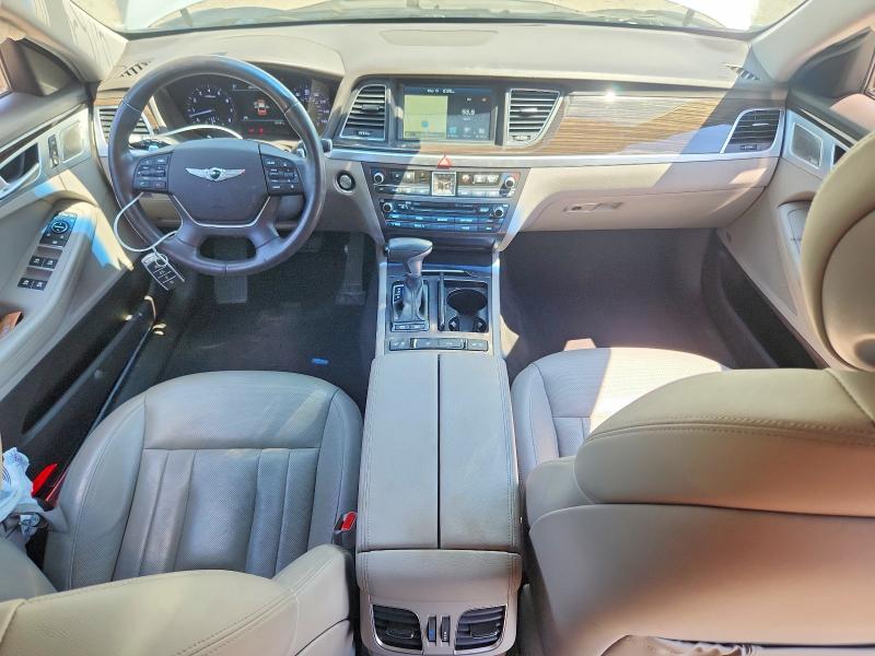 2018 Genesis G80 VIN KMHGN4JE7JU246227 COPART salvage auction — FRONT END, Md - Cert Of Salvage > 75% Damage, sold $2,100 on 2026-07-31 (photo 8)