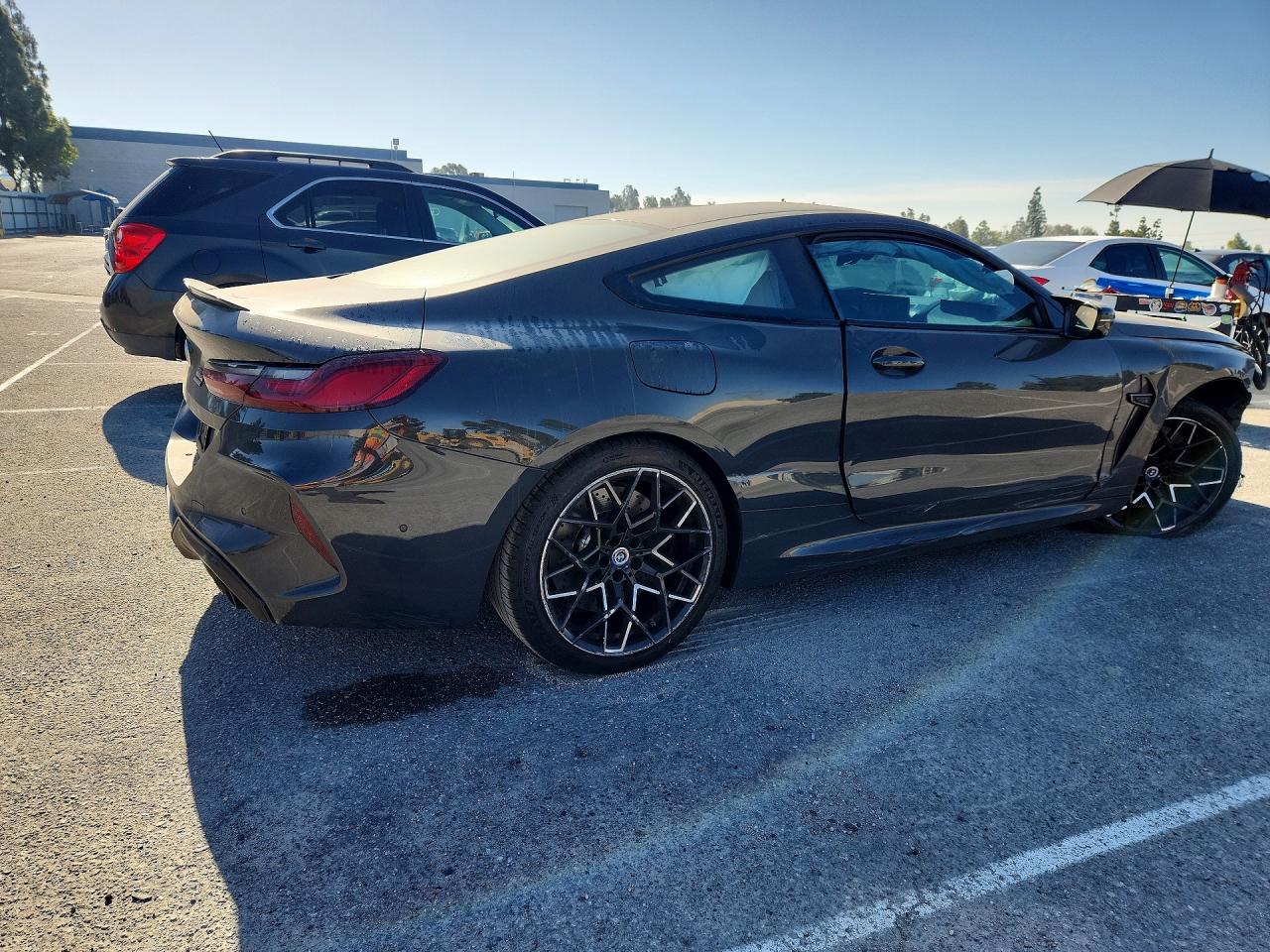 2023 BMW M8 VIN WBSAE0C00PCK59154 COPART salvage auction — Front End, CA - SALVAGE CERTIFICATE, sold $35,500 on 2026-06-30 (photo 3)