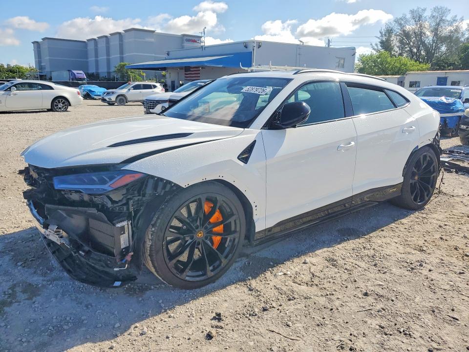 2024 Lamborghini VIN ZPBUB3ZL3RLA31452 COPART salvage auction — FRONT END, Mt - Salvage Certificate Of A Vehic, sold $76,000 on 2026-07-28 (photo 1)