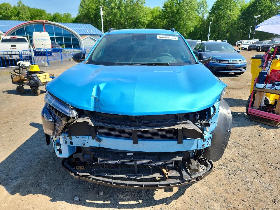 2025 Chevrolet VIN KL77LJEP7SC070899 COPART salvage auction — FRONT END, Ct - Cert Of Title-Salvage, sold $475 on 2026-07-30 (photo 5)