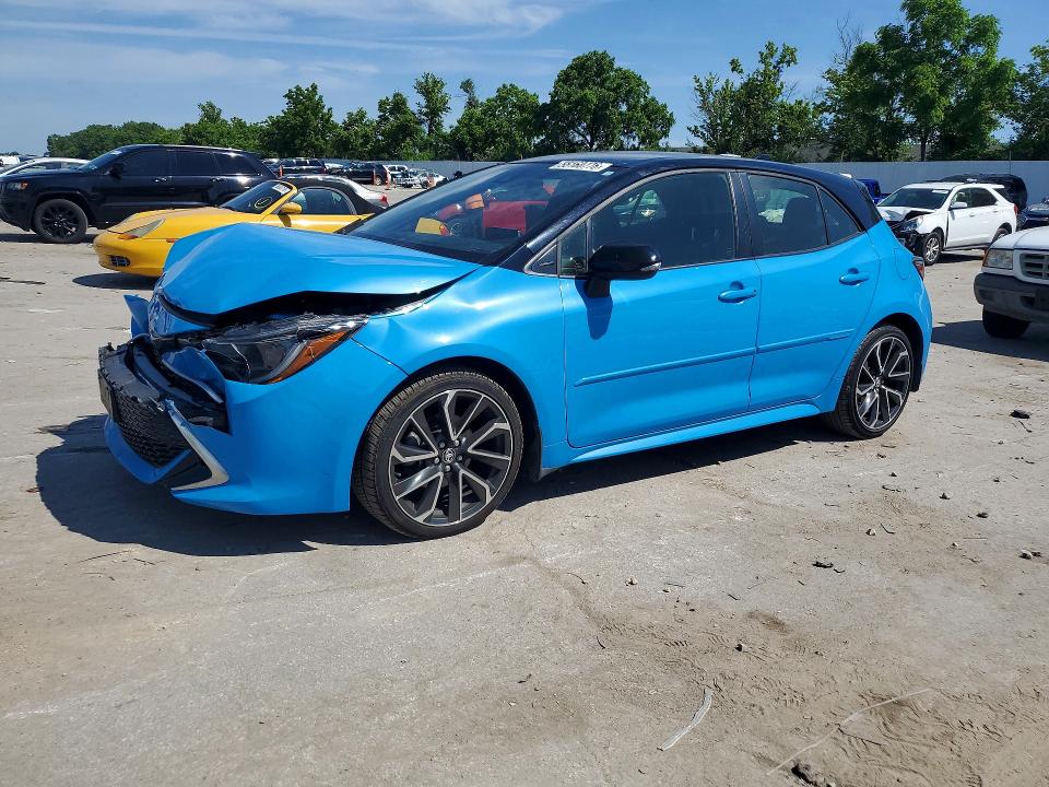 2022 Toyota Corolla VIN JTNC4MBE8N3182386 COPART salvage auction — FRONT END, Mo - Salvage Certificate Of Title, sold $7,400 on 2026-07-17 (photo 1)