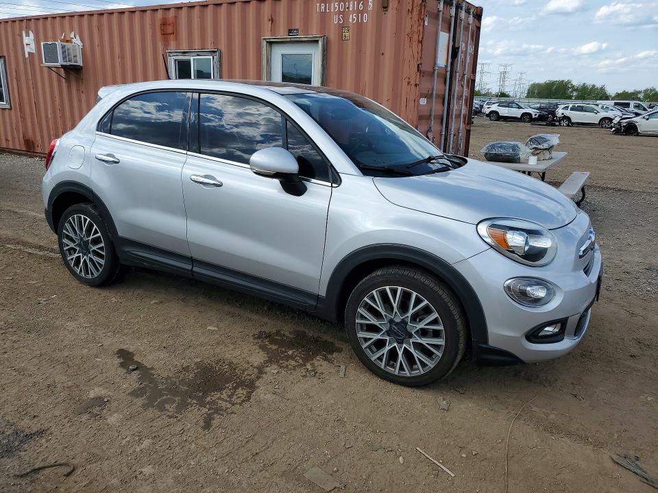 2017 Fiat 500 VIN ZFBCFXDB0HP626797 COPART salvage auction — SIDE, Il - Salvage Certificate, sold $475 on 2026-07-14 (photo 4)