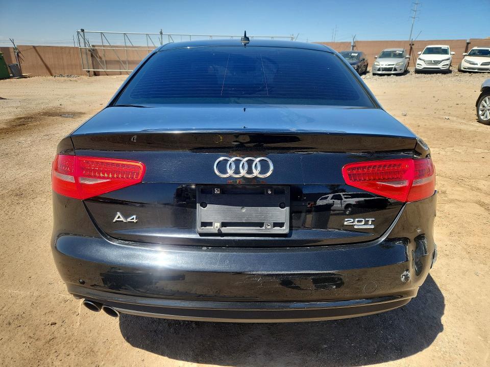 2013 Audi A4 VIN WAUHFAFL6DN016136 COPART salvage auction — FRONT END, Nm - Cert Of Title-Salvage, sold $200 on 2026-07-20 (photo 6)