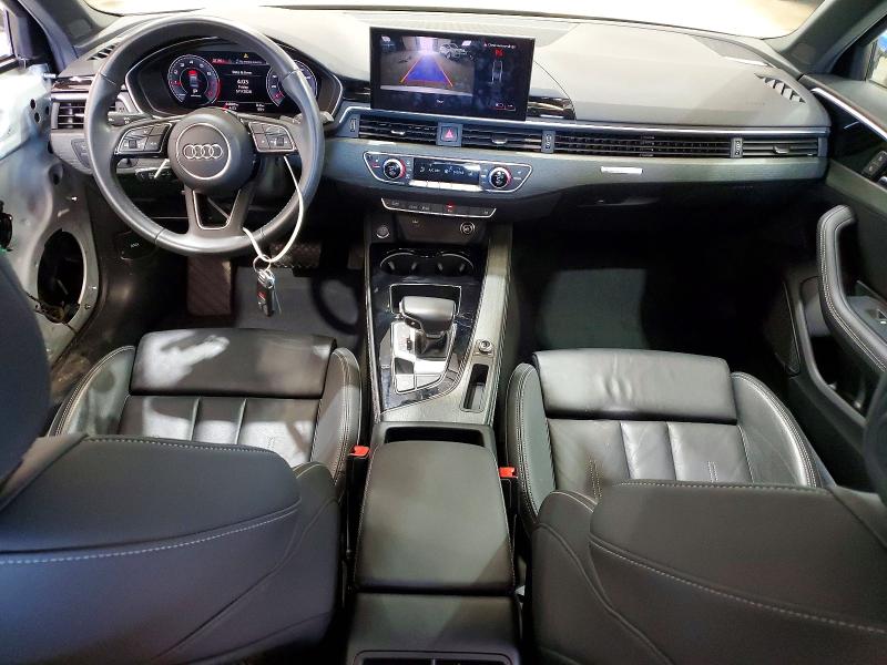 2020 Audi A4 VIN WAUENAF48LN005460 COPART salvage auction — FRONT END, Ct - Cert Of Title-Salvage, sold $10,500 on 2026-07-11 (photo 8)