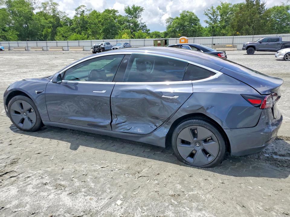 2018 Tesla Model 3 VIN 5YJ3E1EA7JF025776 COPART salvage auction — SIDE, Sc - Cert Of Title-Salvage, sold $6,800 on 2026-07-13 (photo 2)