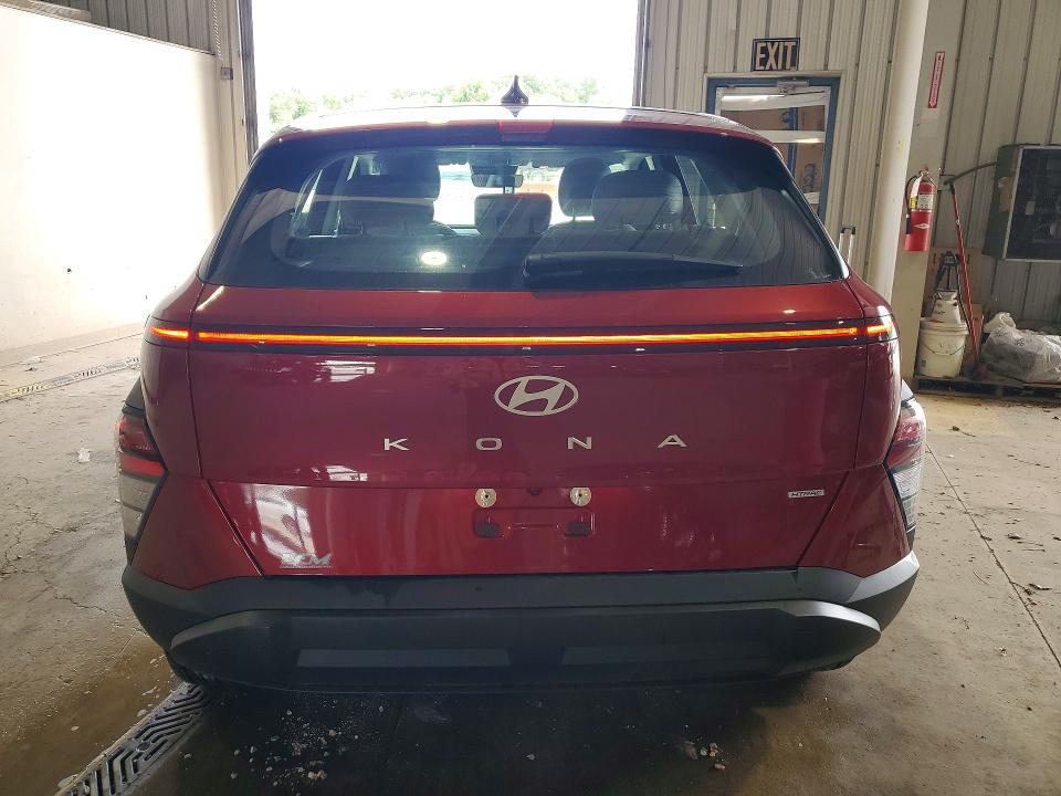 2025 Hyundai Kona VIN KM8HACAB4SU308071 COPART salvage auction — FRONT END, Pa - Certificate Of Salvage, sold $7,000 on 2026-07-27 (photo 6)