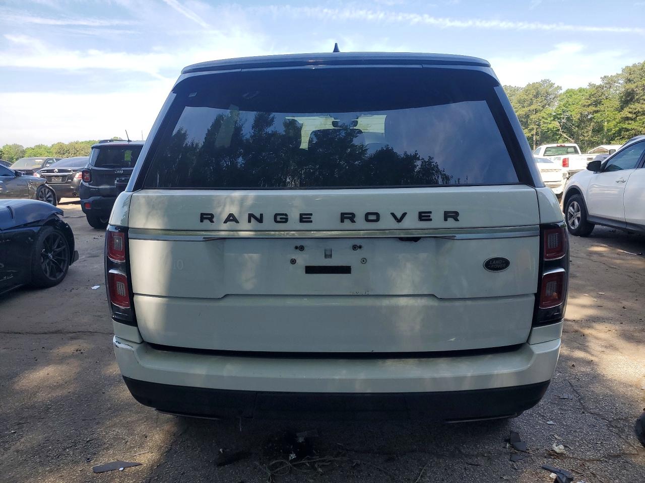 2018 Land Rover Range Rover VIN SALGS2SV5JA385685 COPART salvage auction — Normal Wear, GA - CERT OF TITLE-MANUFCTR BUYBACK (P), sold $12,800 on 2026-06-30 (photo 6)
