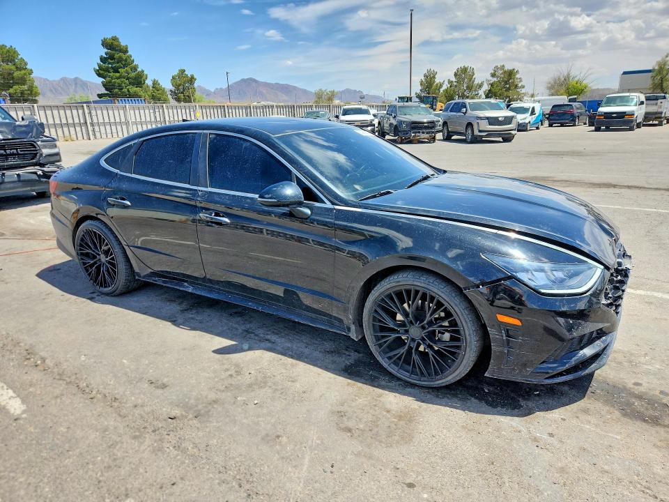 2020 Hyundai Sonata VIN 5NPEF4JA7LH051070 COPART salvage auction — FRONT END, Nm - Cert Of Title-Salvage, sold $3,600 on 2026-07-24 (photo 4)