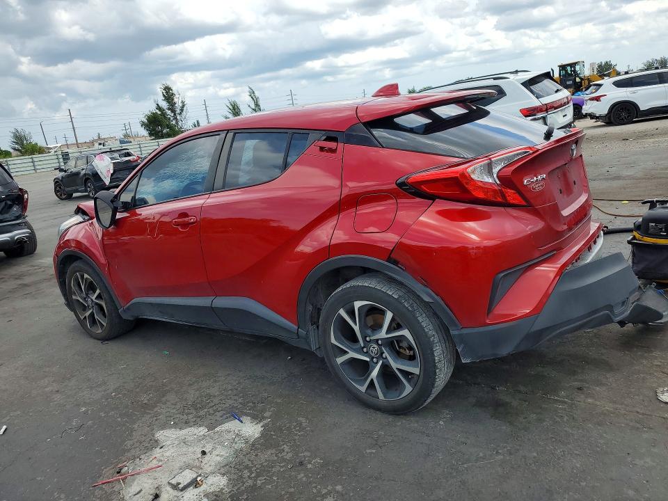 2021 Toyota C-hr VIN NMTKHMBX0MR139100 COPART salvage auction — FRONT END, Fl - Certificate Of Destruction, sold $3,300 on 2026-07-13 (photo 2)