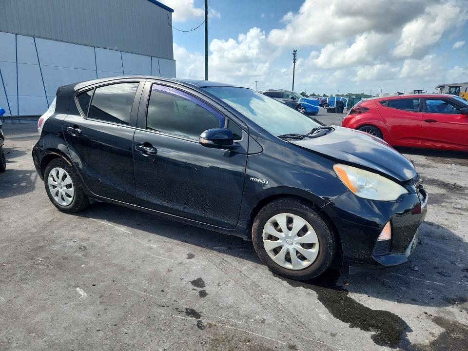 2013 Toyota VIN JTDKDTB30D1552569 COPART salvage auction — FRONT END, Fl - Cert Of Title Slvg Rebuildable, sold $1,350 on 2026-07-06 (photo 4)