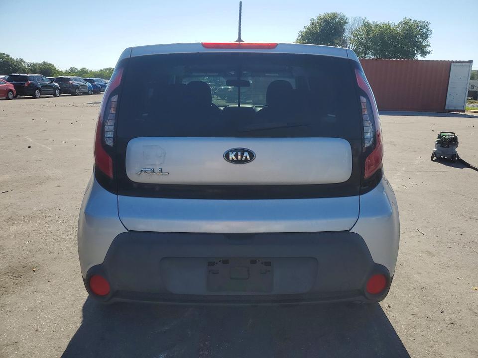 2016 Kia Soul VIN KNDJN2A23G7849431 COPART salvage auction — FRONT END, FL - CERT OF TITLE SLVG REBUILDABLE, sold $425 on 2026-07-21 (photo 6)