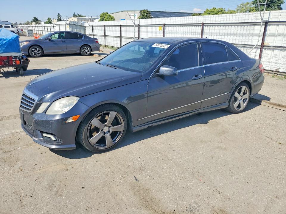 2011 Mercedes-benz E-class VIN WDDHF5GB3BA287343 COPART salvage auction — SIDE, Ca - Salvage Certificate, sold $725 on 2026-08-07 (photo 1)
