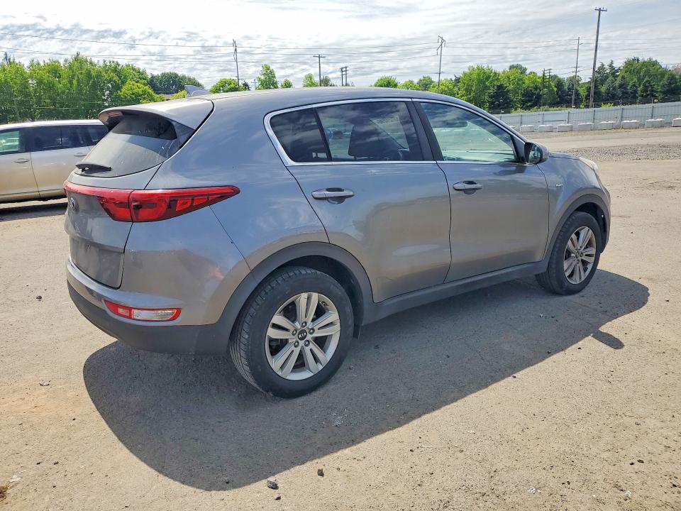 2018 Kia Sportage VIN KNDPMCAC1J7395053 COPART salvage auction — VANDALISM, Or - Salvage Title Certificate, sold $3,050 on 2026-07-06 (photo 3)
