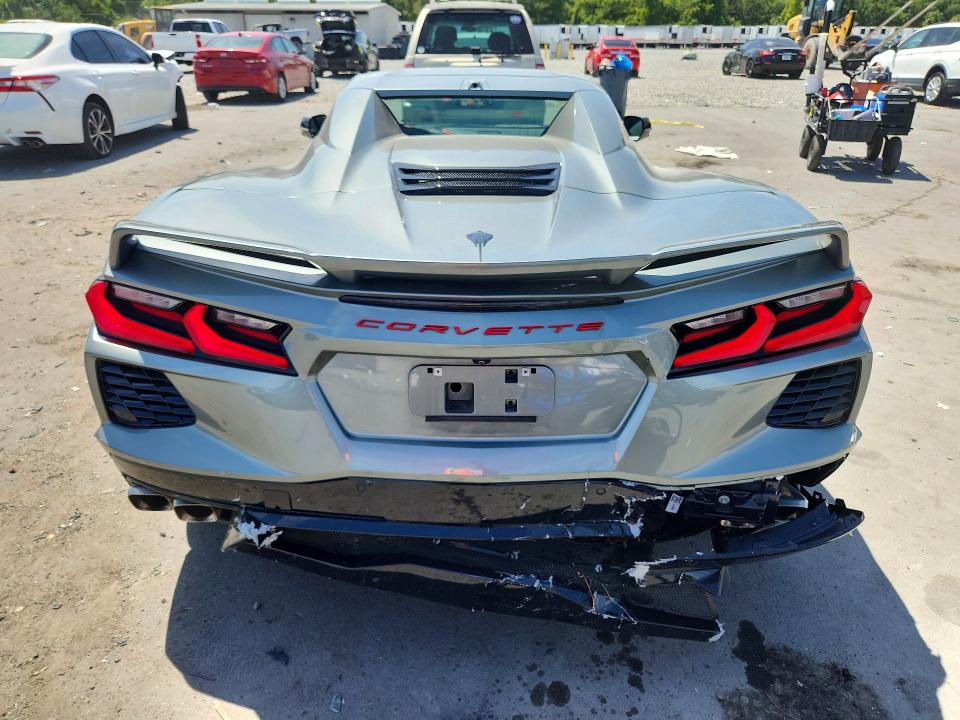 2022 Chevrolet Corvette stingray VIN 1G1YB3D44N5108359 COPART salvage auction — Rear End, FL - CERT OF TITLE SLVG REBUILDABLE, sold $42,000 on 2026-05-18 (photo 6)