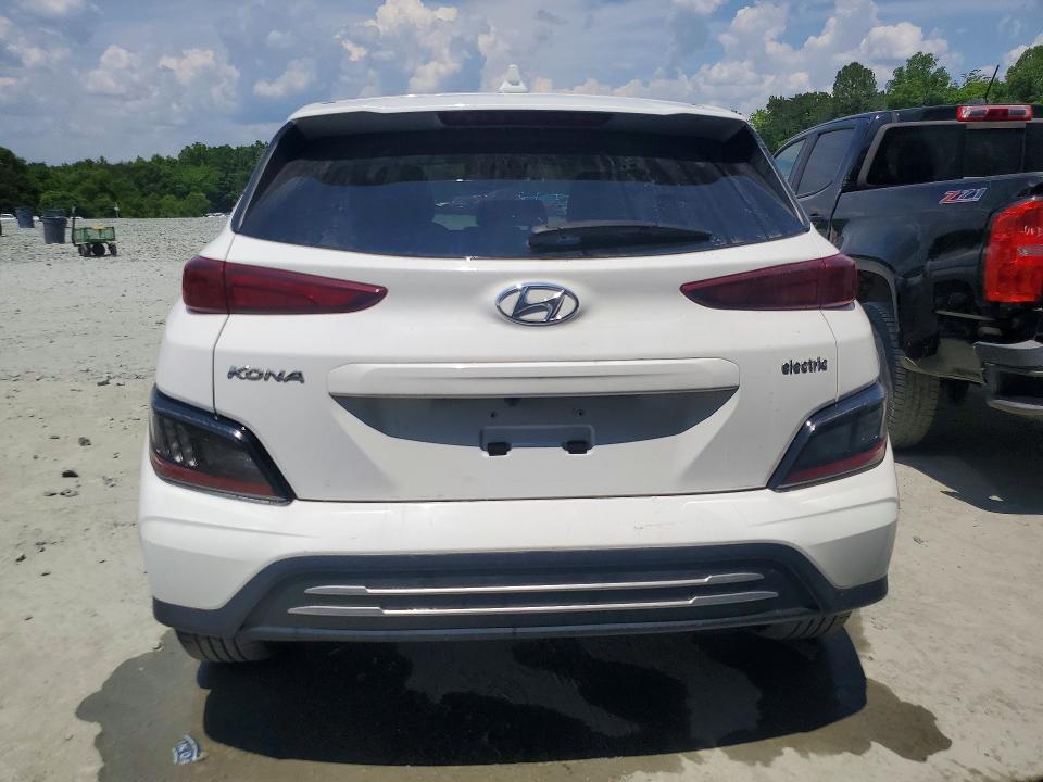 2023 Hyundai Kona VIN KM8K33AG7PU189130 COPART salvage auction — MECHANICAL, Fl - Certificate Of Destruction, sold $7,300 on 2026-07-06 (photo 6)