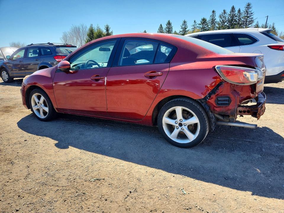 2011 Mazda 3 VIN JM1BL1UF8B1466227 COPART salvage auction — REAR END, On - Permit Rebuilt - Unfit, sold $400 on 2026-07-07 (photo 2)