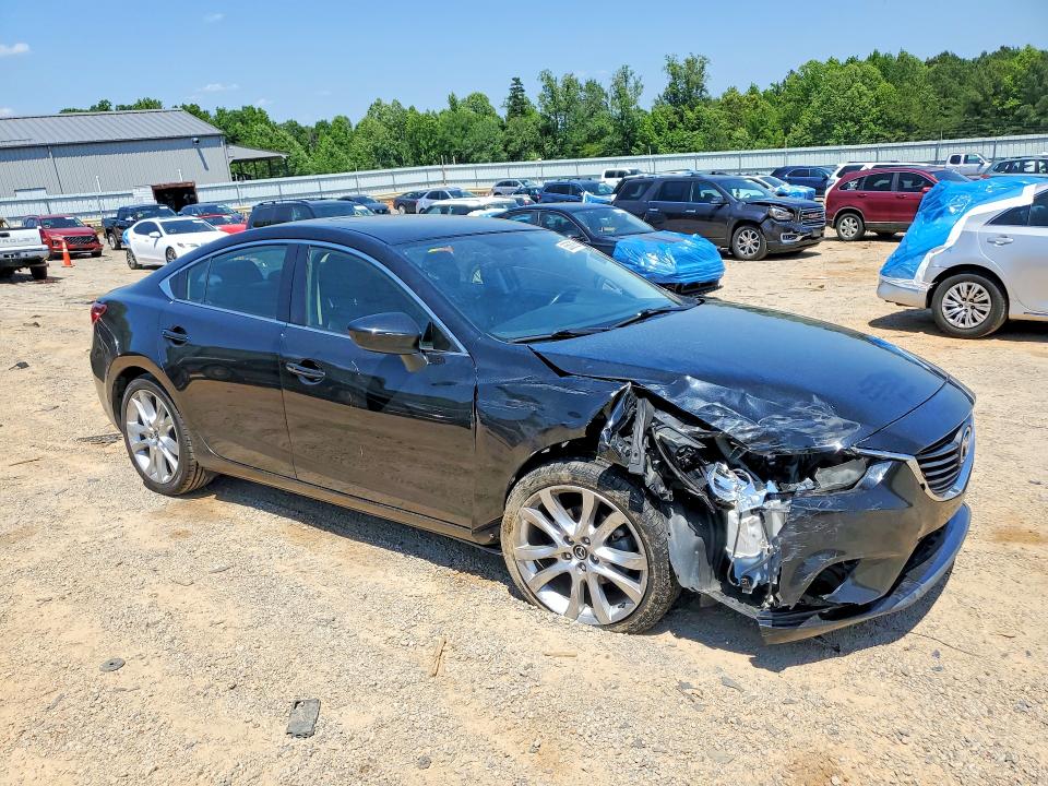 2015 Mazda 6 VIN JM1GJ1V64F1166104 COPART salvage auction — FRONT END, Va - Cert Of Title - Salvage, sold $1,200 on 2026-07-17 (photo 4)