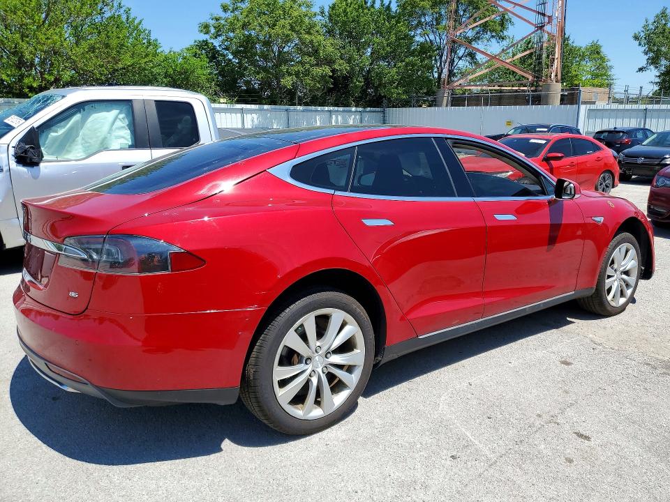 2014 Tesla Model s VIN 5YJSA1H11EFP33188 COPART salvage auction — FRONT END, In - Cert Of Title-Salvage Title, sold $1,750 on 2026-07-20 (photo 3)