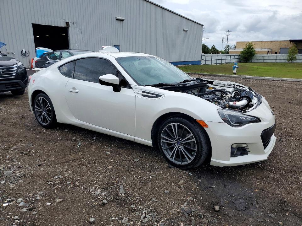 2013 Subaru Brz VIN JF1ZCAC16D2602846 COPART salvage auction — FRONT END, FL - CERTIFICATE OF TITLE, sold $400 on 2026-07-14 (photo 4)